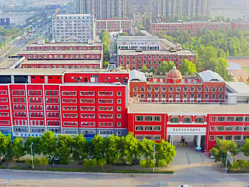 宁强校园鸟瞰图